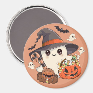 Cute Halloween Ghost Kawaii Style Magnet