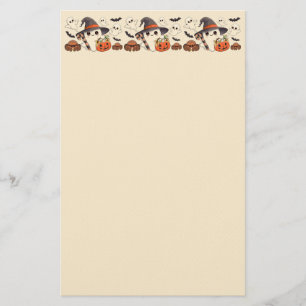 Cute Halloween Ghost Kawaii Style Stationery