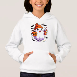 Cute Halloween Ghost Kids' Hoodie