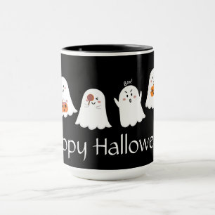 Cute Halloween Ghost Mug