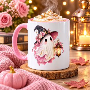 Cute Halloween Ghost Mug – Adorable Spooky Ghost C