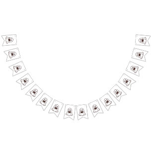 Cute Halloween Ghost Photographer Bunting