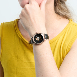 Cute Halloween Ghost Pumpkin Spice Personalised Watch