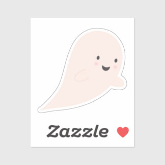 Cute Halloween Ghost Sticker