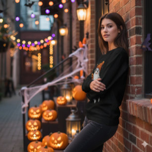 Cute Halloween Ghost Sweatshirt
