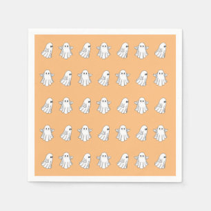 Cute Halloween Ghosts Napkin