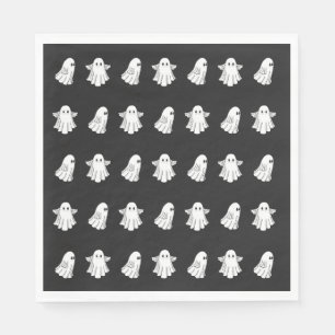 Cute Halloween Ghosts Napkin