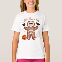 Cute Halloween Gingerbread Skeleton Little Boo