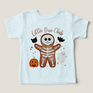 Cute Halloween Gingerbread Skeleton Toddler T-Shir