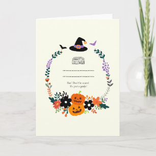 Cute Halloween Invitation