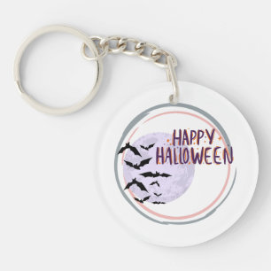 Cute Halloween Keytags Ghosts, Pumpkins Key Ring