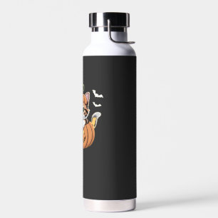 Cute Halloween Kitten in a Pumpkin Classic T-Shirt Water Bottle