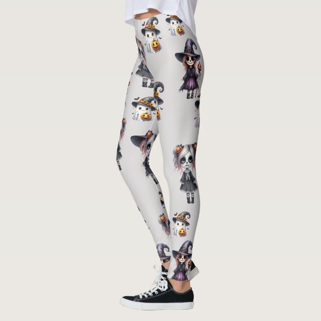 Cute Halloween Leggings (Left)