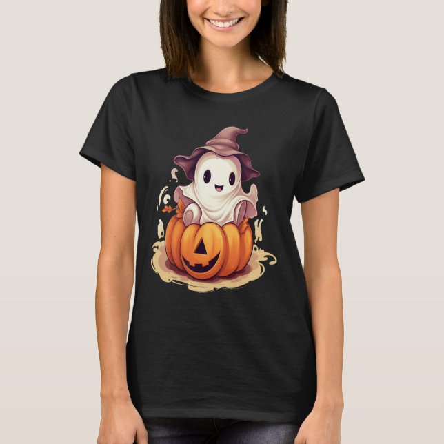 Cute Halloween Little Ba  T-Shirt (Front)