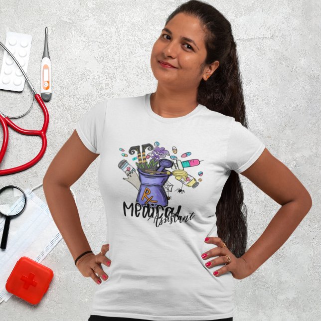 Cute Halloween  Medical Assistant  T-Shirt (Creator Uploaded)