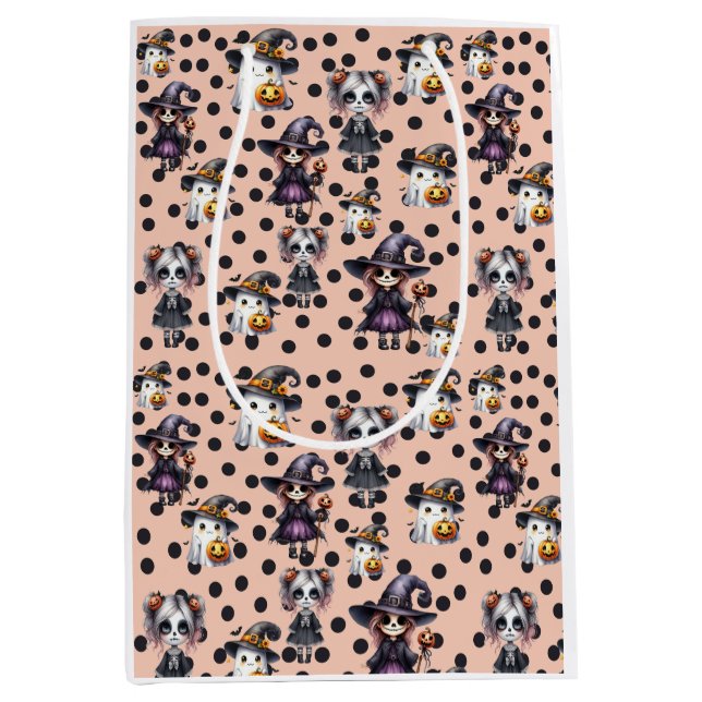 Cute Halloween  Medium Gift Bag (Front)