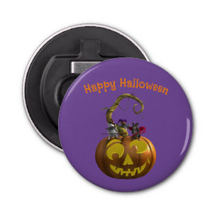 Cute Halloween Mouse Trio Bottle Opener