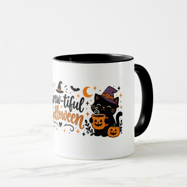 Cute Halloween Mug (Front Right)