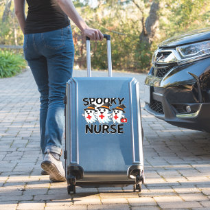 Cute Halloween Nurse Ghosts Cartoon Classic T-Shir