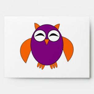 Cute Halloween Owl Custom Envelop Envelope