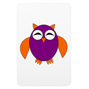 Cute Halloween Owl Magnet