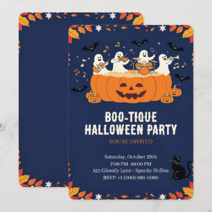 Cute Halloween Party Invitation