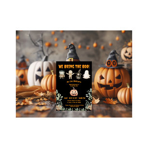 Cute Halloween Party Invitation