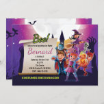 Cute Halloween Party Invitation<br><div class="desc">Add your party details to this kids Halloween birthday party invitation by clicking on the "Personalise" button above.</div>