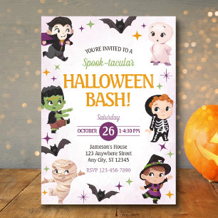 Cute Halloween Party Invitation,  Invitation