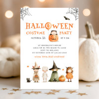 Cute Halloween Party Pumpkin Kids