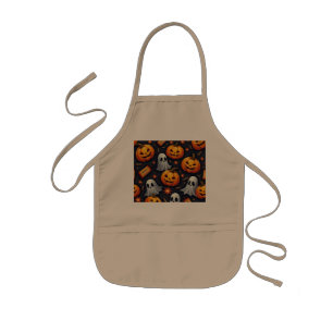 Cute halloween pattern apron