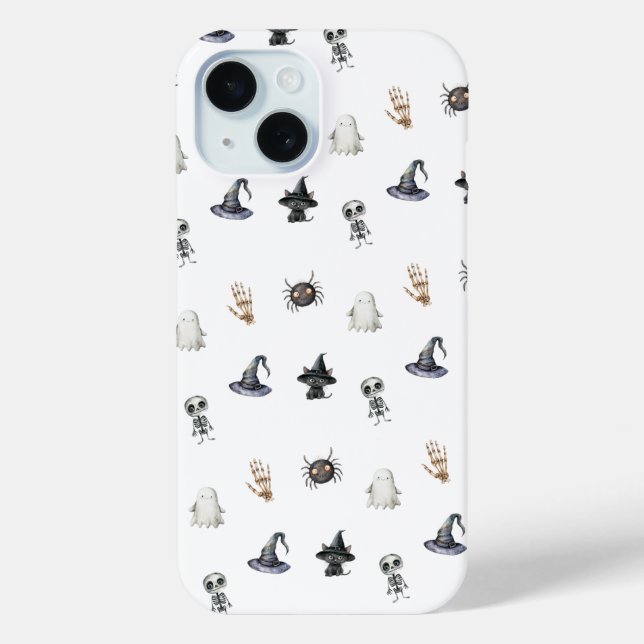 Cute Halloween Pattern Phone Case (Back)