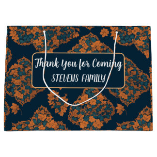 Cute Halloween Pattern spooky party Large Gift Bag