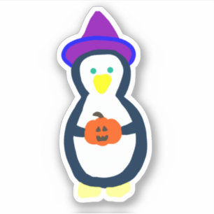 Cute Halloween Penguin 