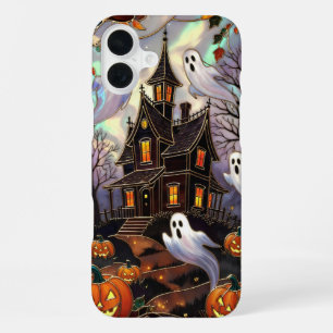Cute Halloween Phone Case Ghost Haunted House