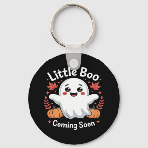 Cute Halloween Pregnancy Announcement Key Ring