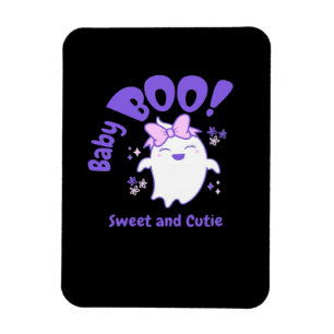 Cute Halloween Pregnancy Announcement Magnet