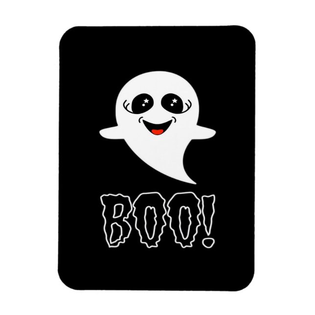 Cute Halloween Pregnancy Announcement Magnet (Vertical)