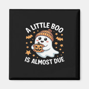 Cute Halloween Pregnancy Announcement Magnet