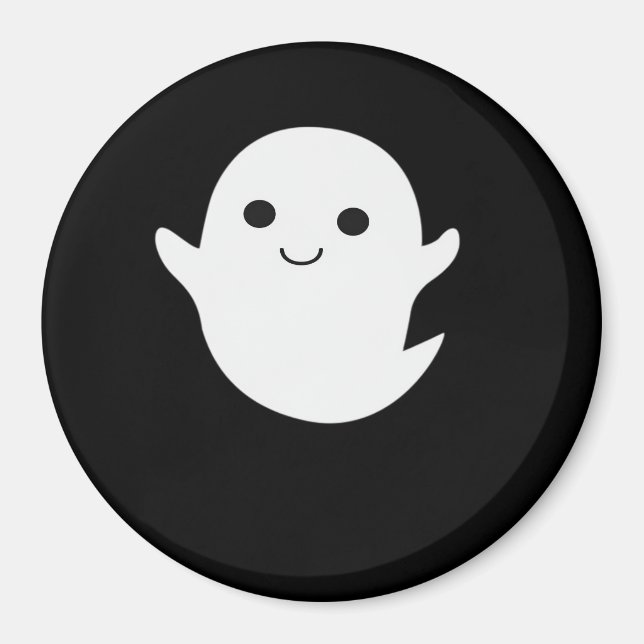 Cute Halloween Pregnancy Announcement Magnet (Front)