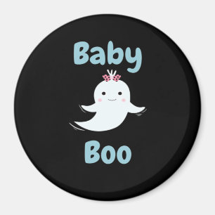 Cute Halloween Pregnancy Announcement Magnet