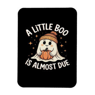 Cute Halloween Pregnancy Announcement Magnet