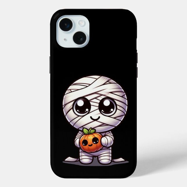 Cute Halloween pumpkin/mummy  Case-Mate iPhone Case (Back)
