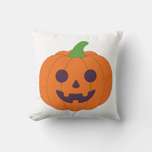 Cute Halloween Pumpkins & Black Cats Pattern Cushion