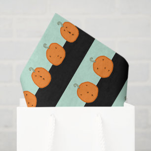 Cute Halloween Pumpkins Tissue Paper