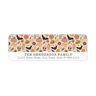 Cute Halloween Return Address Labels
