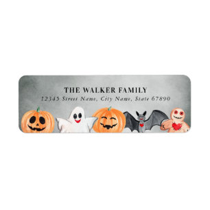 Cute Halloween Return Address Labels
