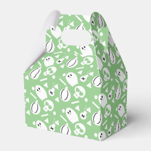 Cute Halloween Skull Confetti Pumpkin Sprinkles Favour Box