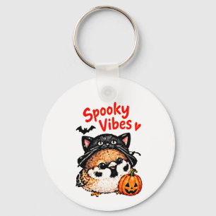 Cute Halloween Sparrow Chibi Manga Anime Cartoon Key Ring