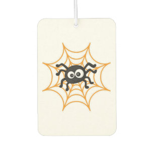 Cute Halloween Spider Poster Car Air Freshener